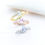 Thumbnail: Bille Sea Blue Fancy Color Sapphire Ring