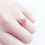 Thumbnail: Pentas Pink Fancy Colored Sapphire Ring