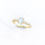 Thumbnail: Bille Sea Blue Fancy Color Sapphire Ring