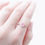 Thumbnail: Elisa Cherry Pink Sapphire Ring