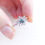 Thumbnail: Pentas Grey-green Fancy Colored Sapphire Ring