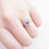 Thumbnail: Pentas Grey-green Fancy Colored Sapphire Ring