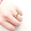 Thumbnail: Green Ombre Tourmaline Ring