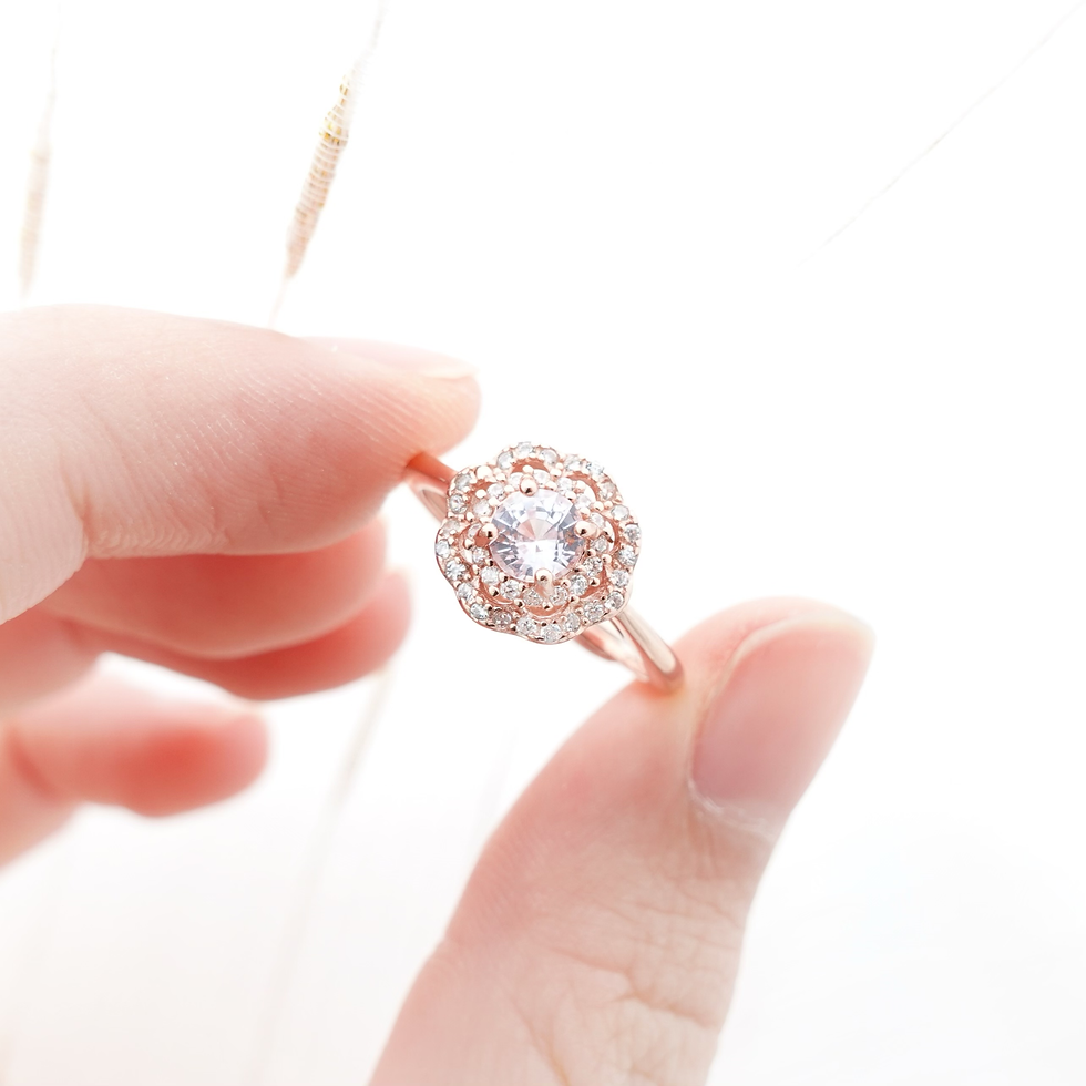 縮圖：Ivory Fancy Colored Sapphire Ring