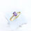 Thumbnail: Mid Night Violet Fancy Color Sapphire Ring
