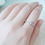 Thumbnail: Knot Heart Moonstone Ring