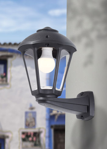 UMAGALLI NARDO GIAMPY MODERN BOLLARD LANDSCAPE LIGHTING H21.240 SMALL SIZE BLACK CLEAR