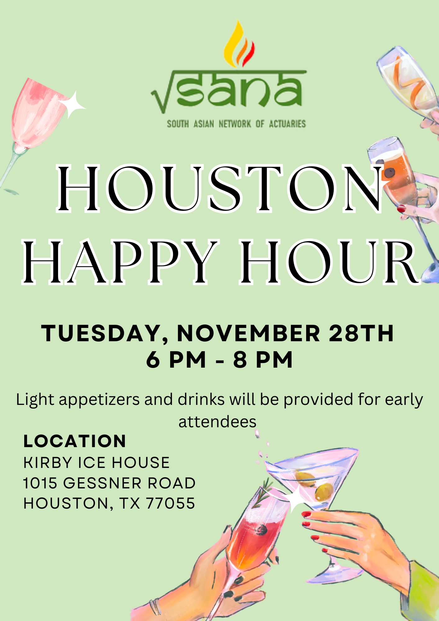 Houston Happy Hour SANA