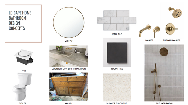 LD CAPE HOME REVEAL! Our Master Bathroom Design Details! Part 1