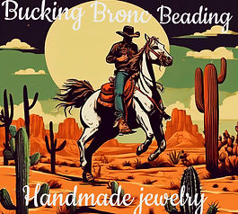 cowboy riding bucking  horse dessert cac