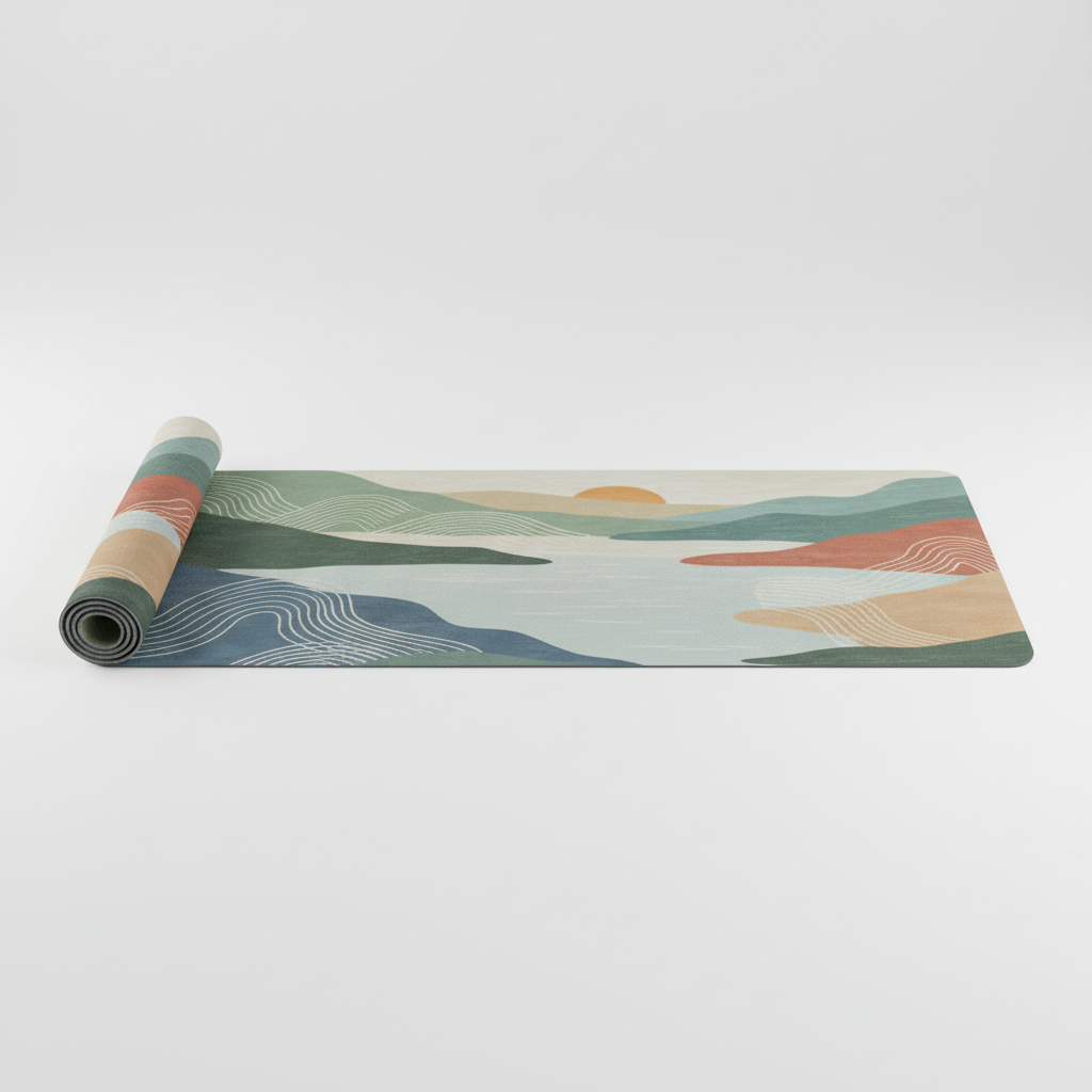 Serene Landscape Mat