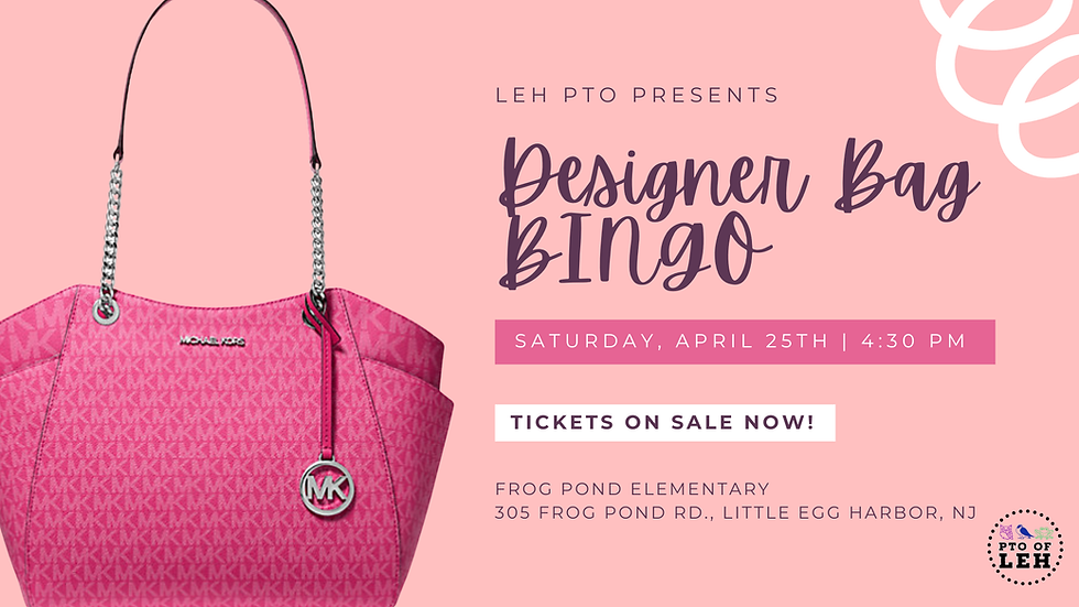 LEH PTO's Designer Bag Bingo