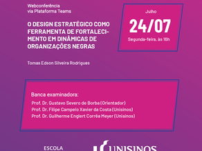 Banca de Qualificação do Projeto da Dissertação de Mestrado