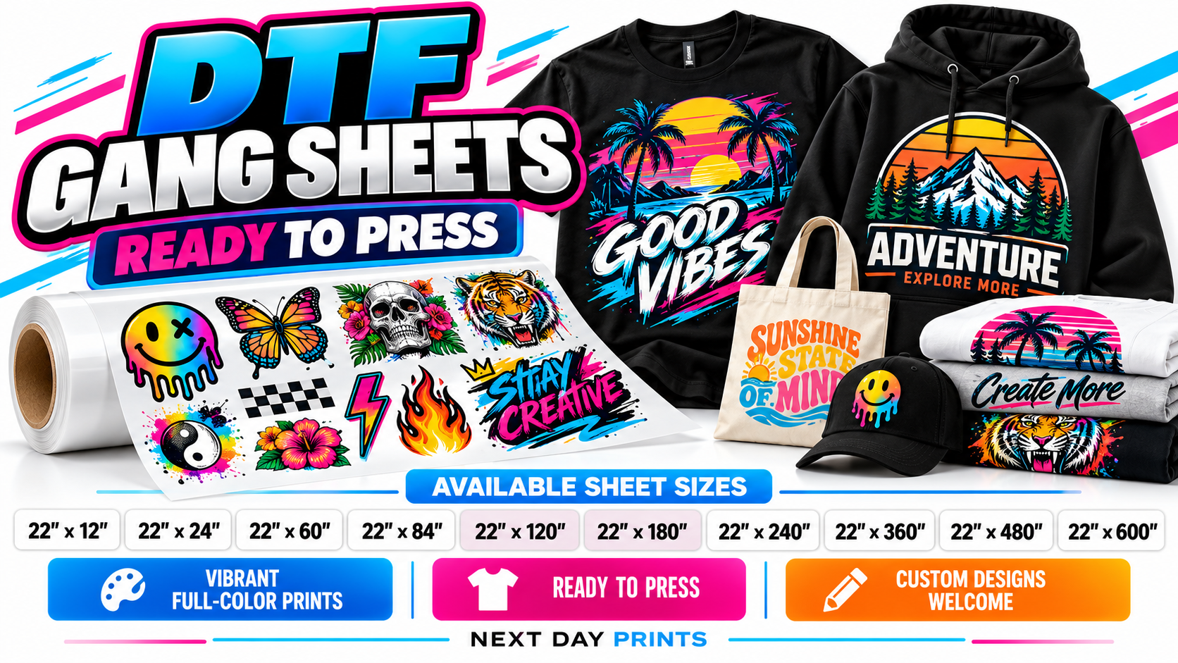 DTF Gang Sheets