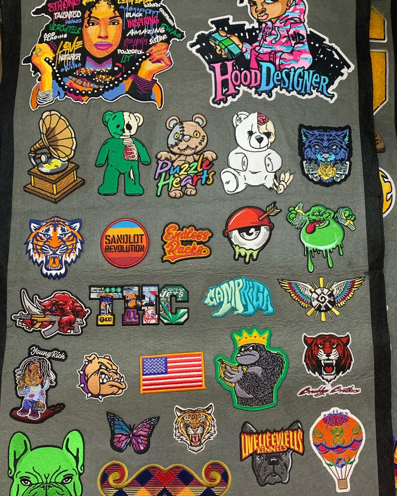 CUSTOM EMBROIDERY / CHENILLE PATCHES