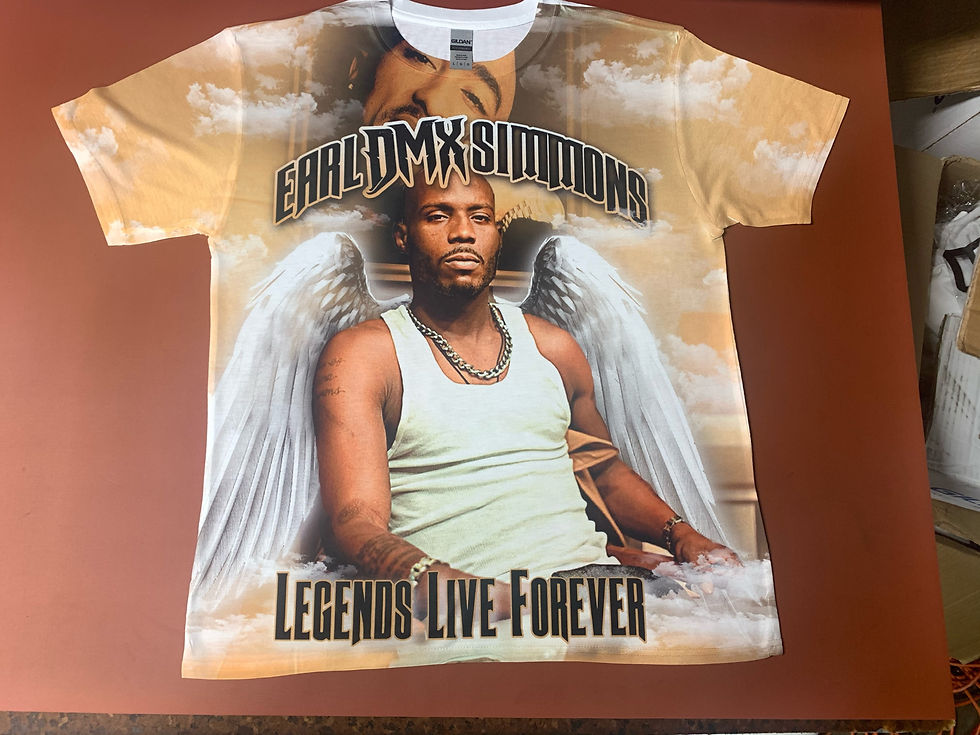 Custom 3D T-Shirt — Front Print