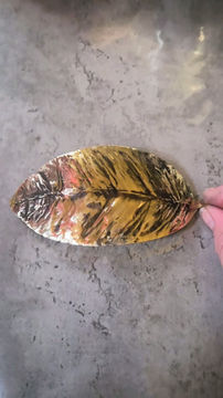 Thumbnail: Barette à cheveux feuille