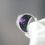 Thumbnail: Gent Silver Ring, Amethyst Stone