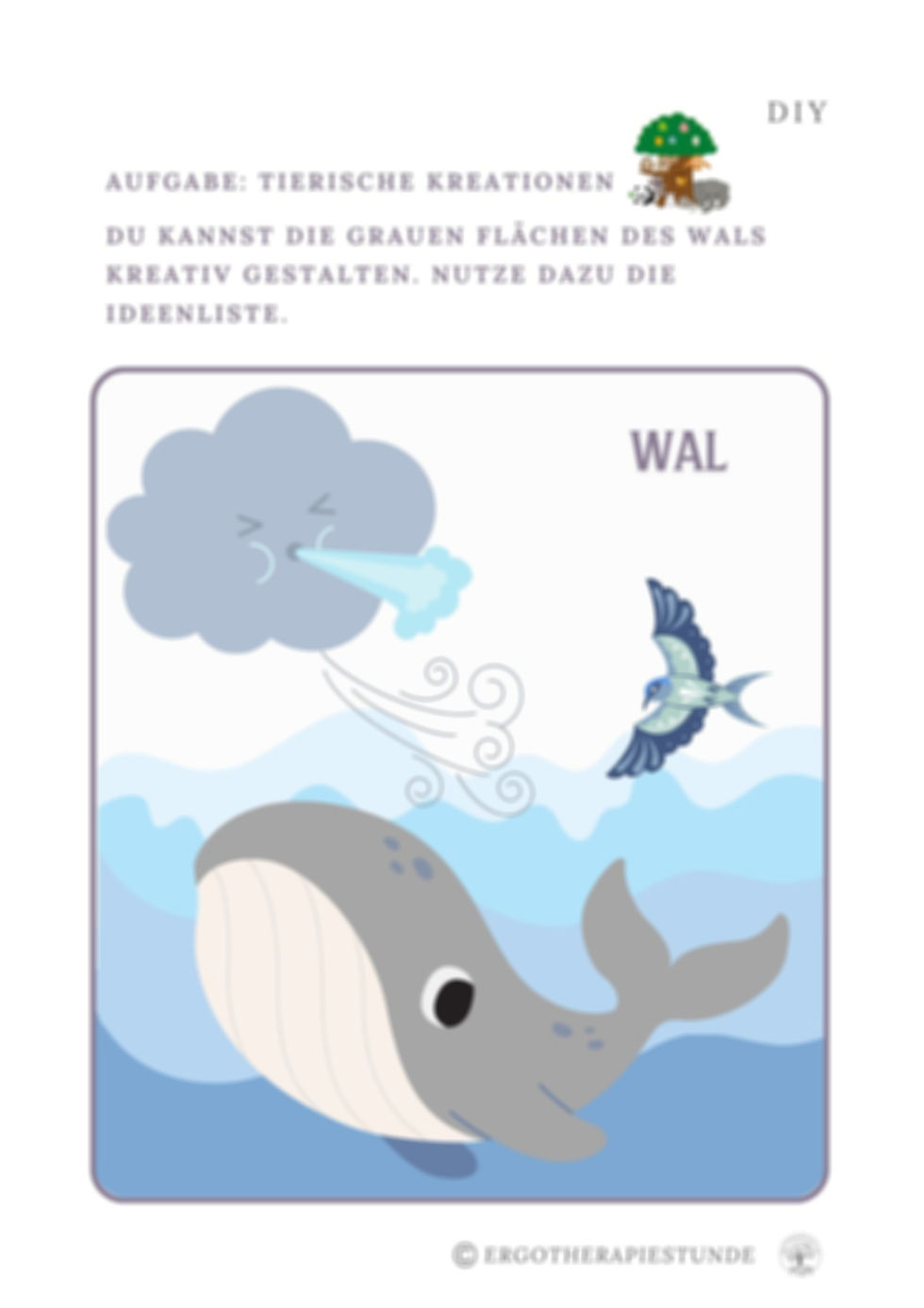 Miniaturbild: Bild Wal im Meer