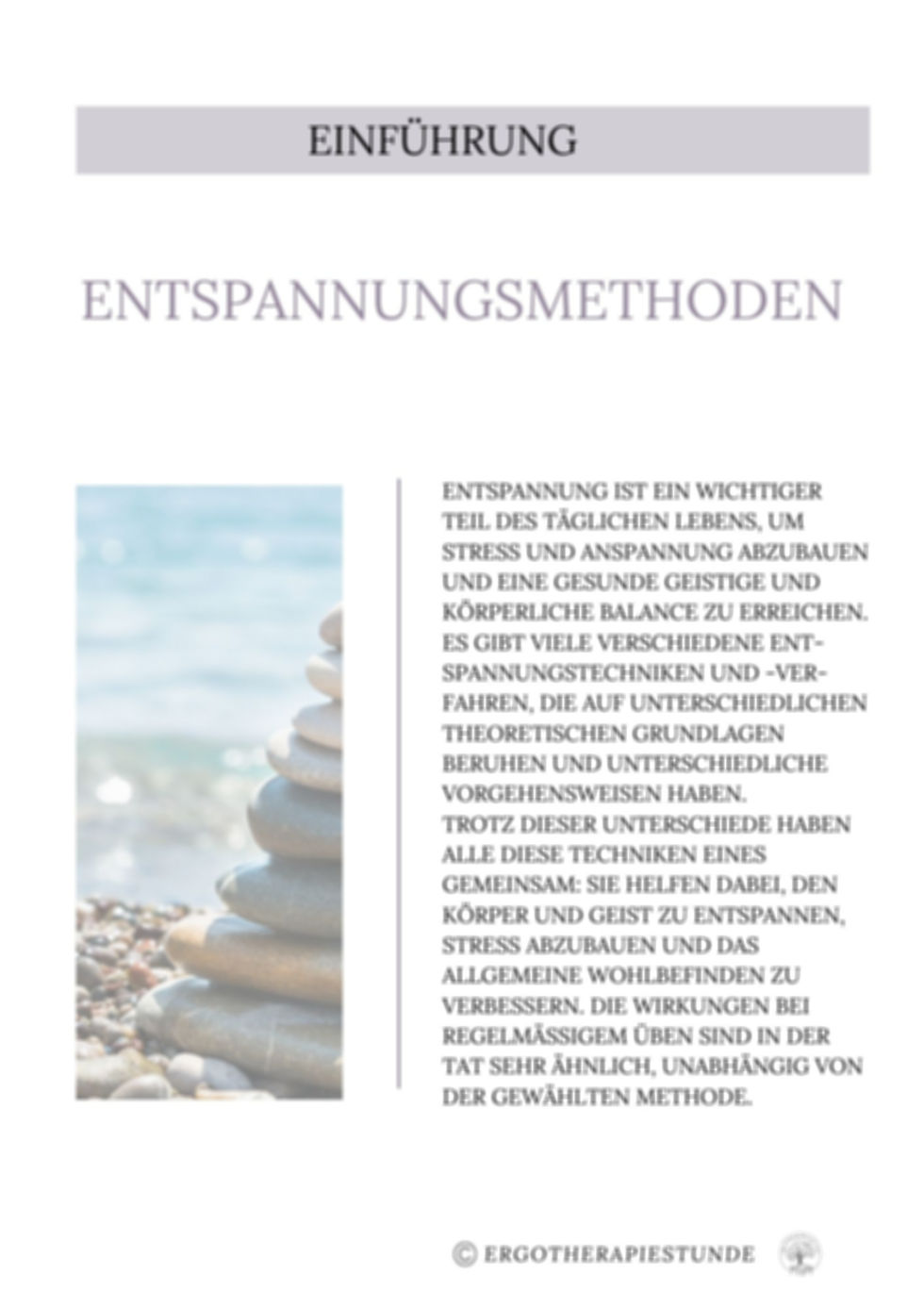 Bild Steinturm Meer, Text