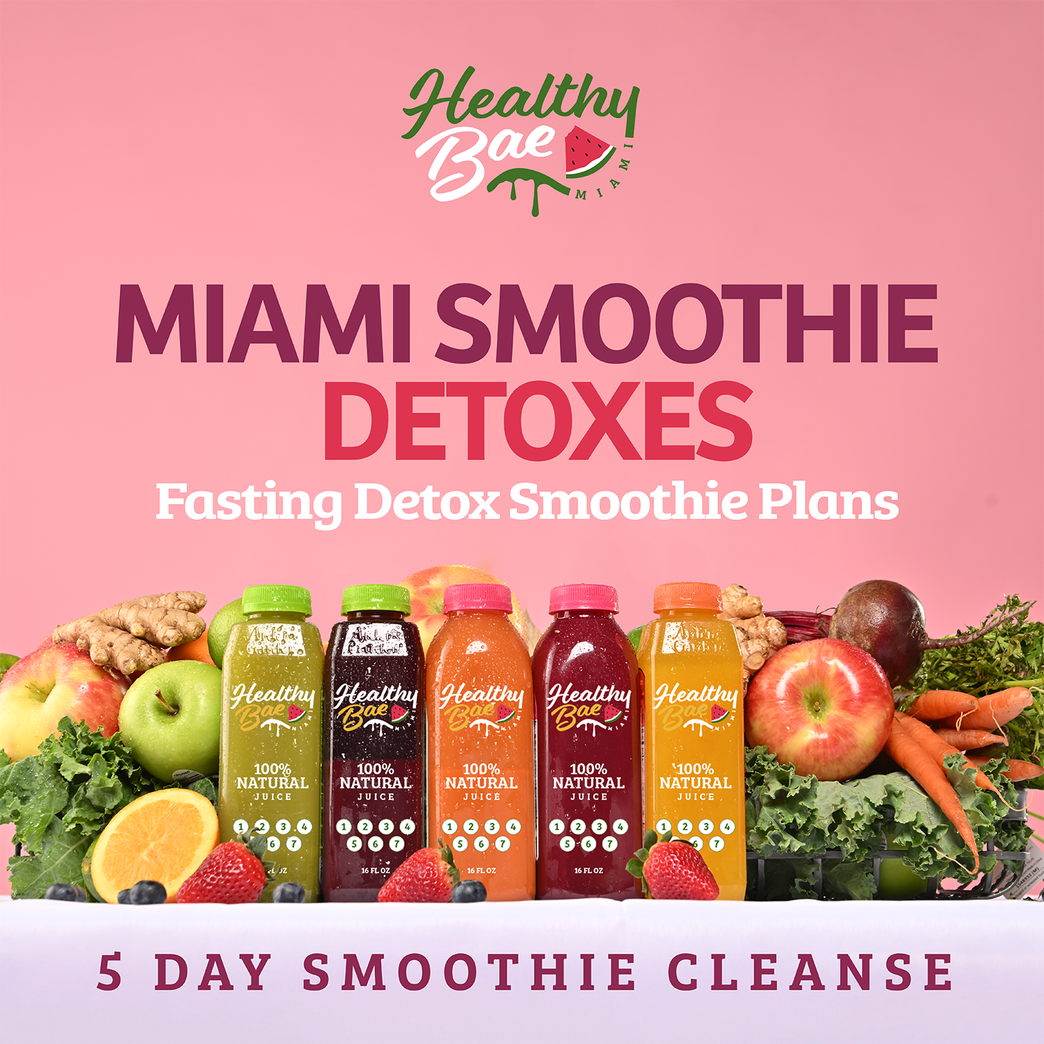 5-Day Miami Smoothie Detox