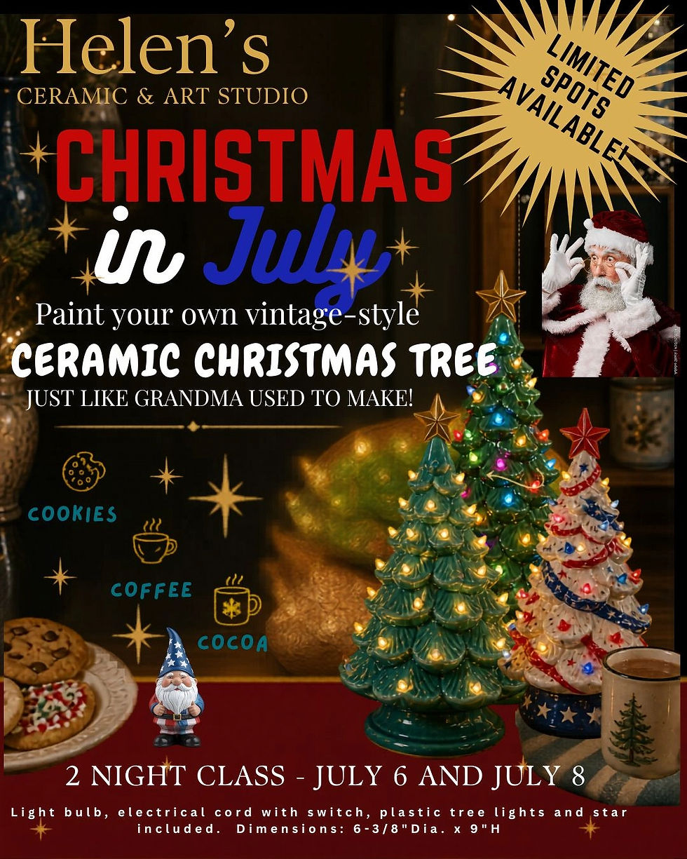 Christmas (tree) in July!