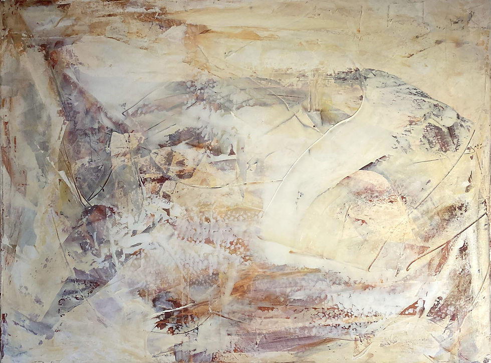 Sweet Dreams, 48x36 acrylic on canvas, Ingrid Cohen