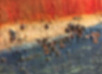 Colors Of A Beach Sunset, 32x20 mixed m