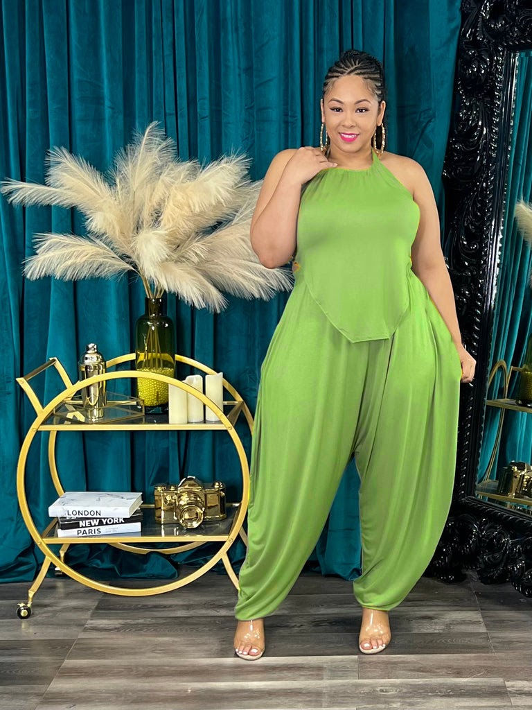 Mz. Sassy Two-Piece Pant Set 
