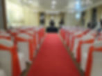 Red wedding ceremony