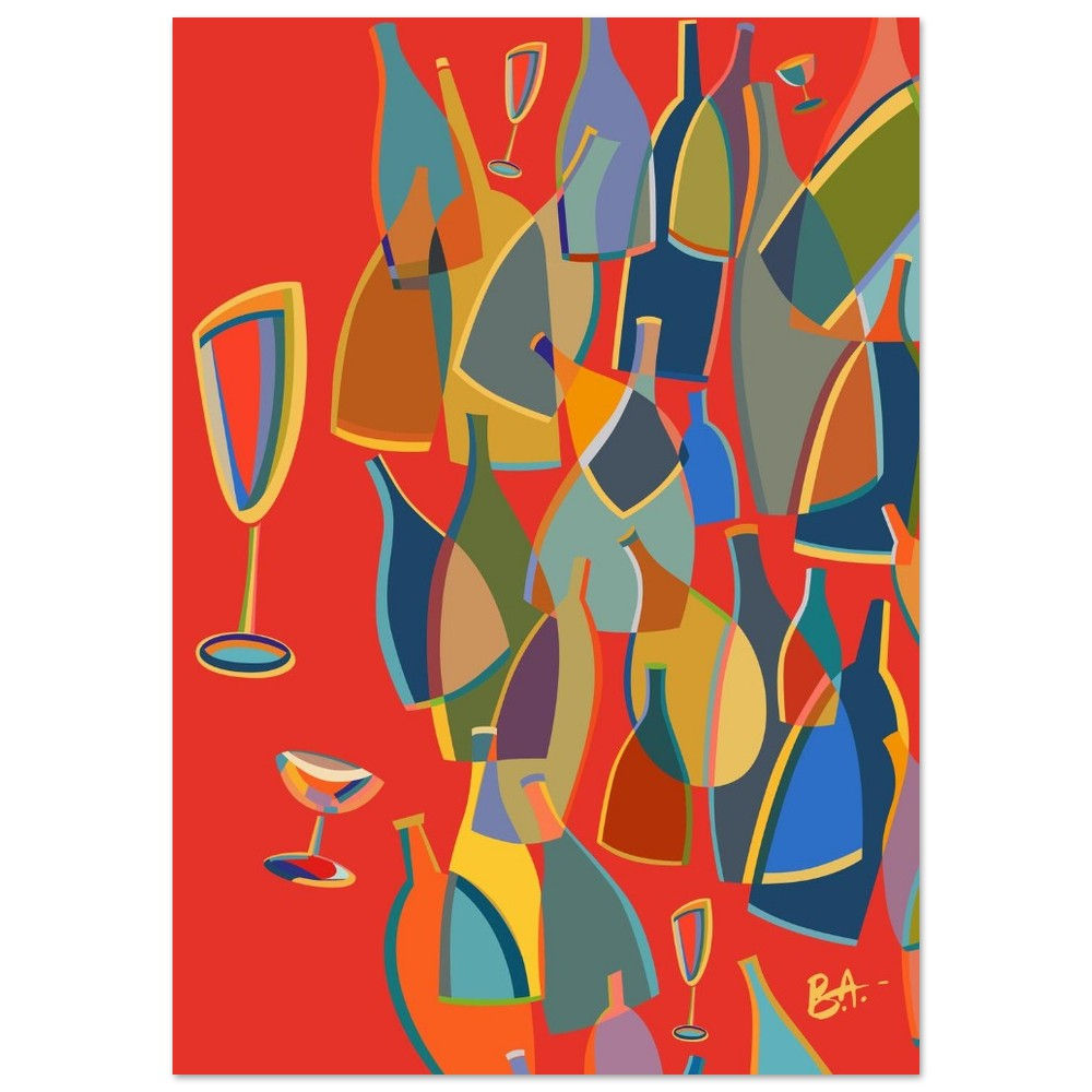 Saluté - Premium Matte Paper Poster A3