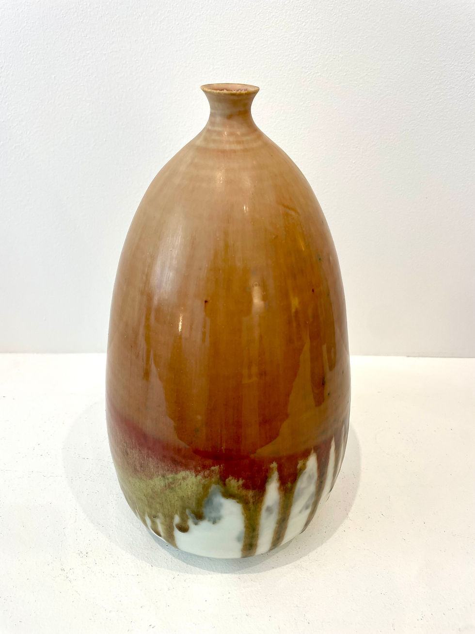 Miniature : Vase en porcelaine Fabien Comte 2007, Beausset Vieux, émaillé, signé