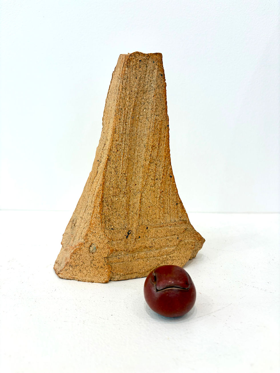 Miniature : François Lanusé sculpture boîte grès émaillé signée 22 cm