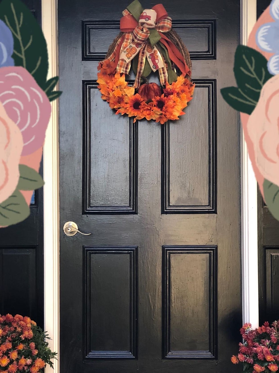 Thumbnail: Autumn Grapevine Wreath 