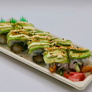 Rainbow Tempura (8 pièces)