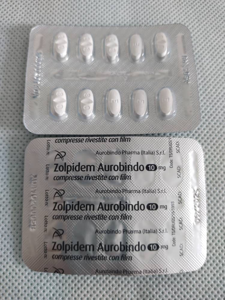 Zolpidem Aurovitas 10mg Tablets