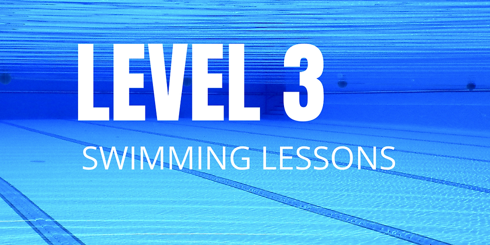 Group Swimming Lessons: Level 3