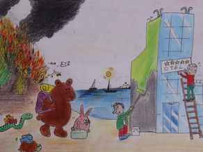 ‘Ekokırım kıskacında Marmaris’ karikatür yarışmasının ödülleri sahiplerini buldu