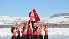 Çıldır Gölü'nde Kış Festivali coşkusu
