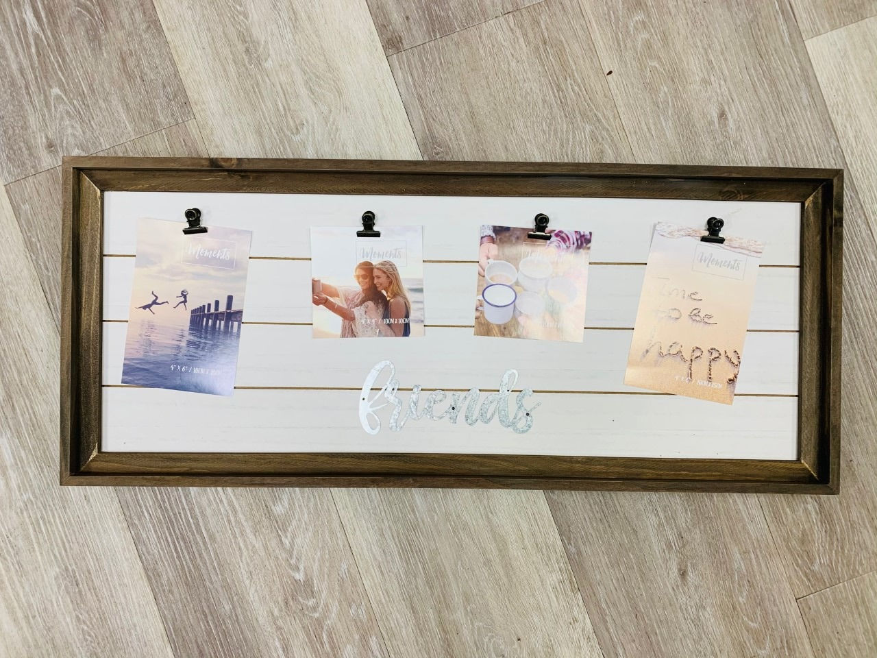 Multi clip photo frame "Friends"
