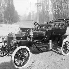 First Model T Cars in Blawenburg
