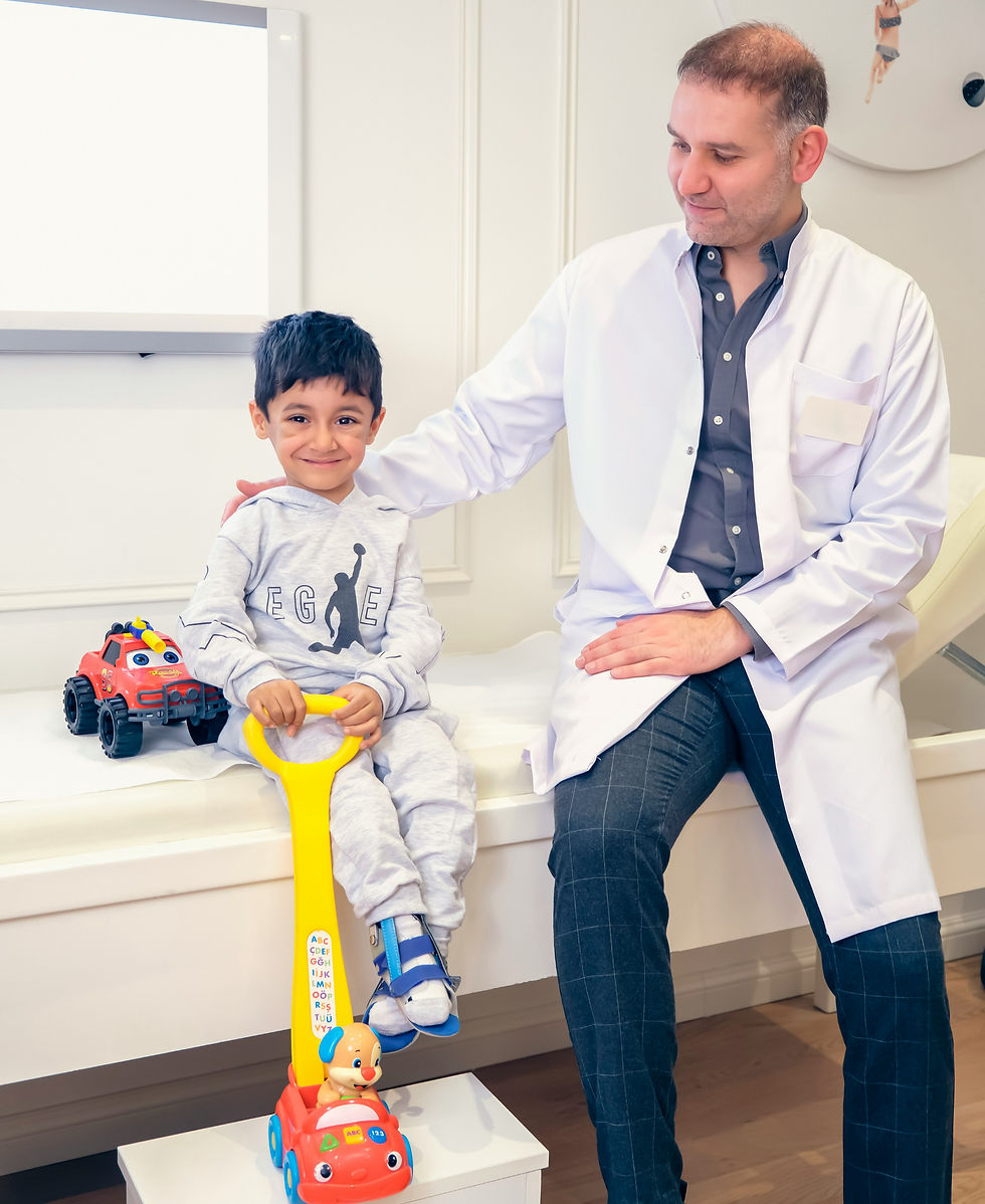 A dentist with a child | Aminya St Dental