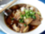 Thai Noodle soup with stewed Beef or Pork