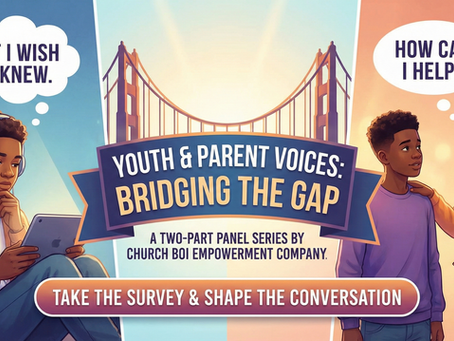 Bridging the Gap: Join Our Two-Part "Youth & Parent Voices" Series