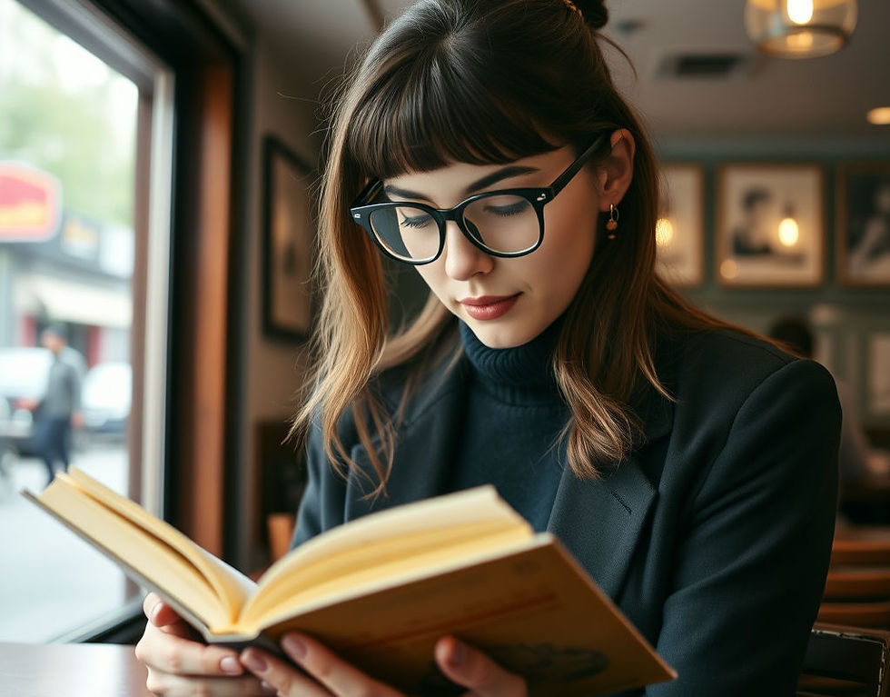 Trendy reading glasses