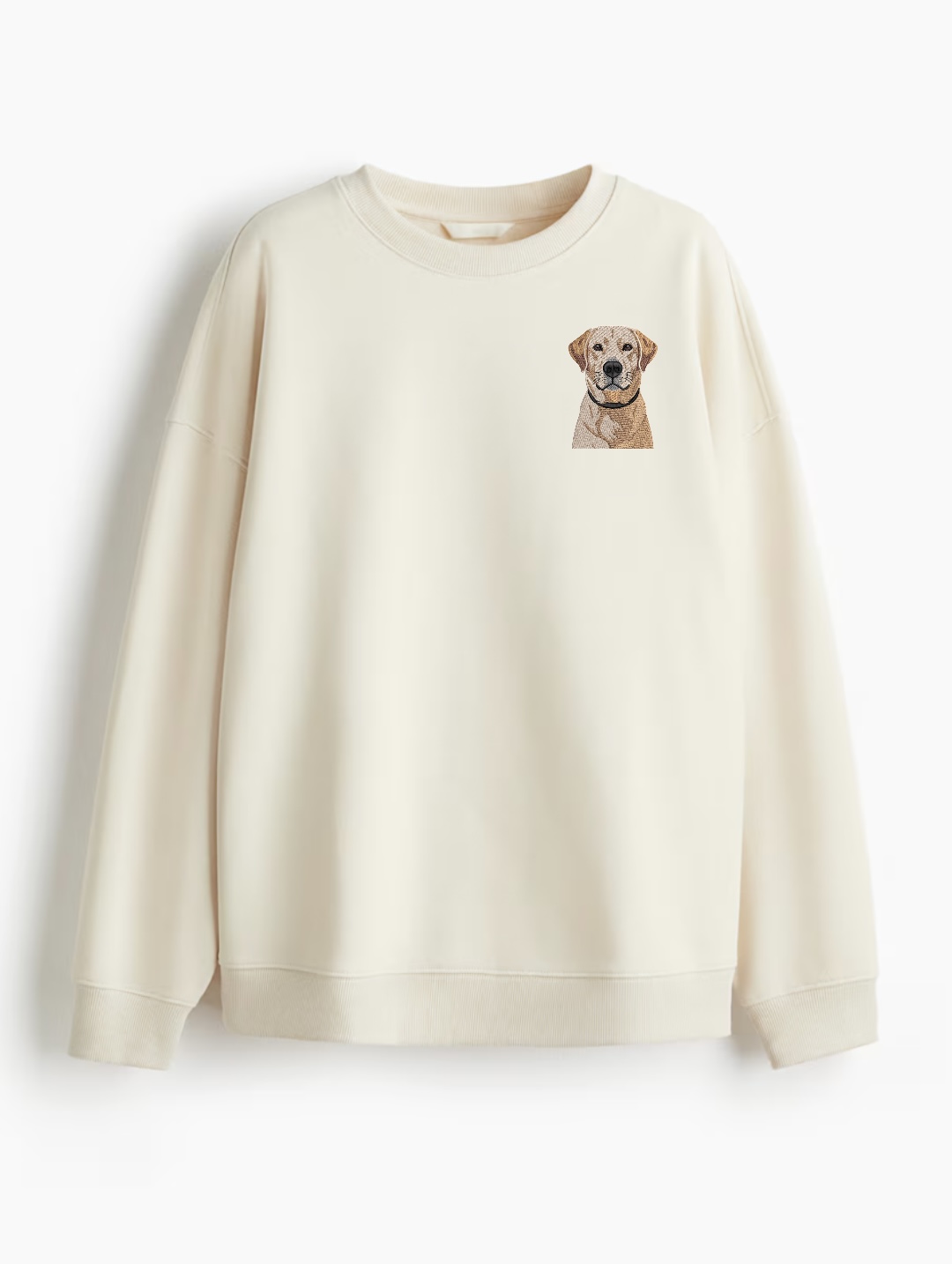 Bestickte Kleidung Detail