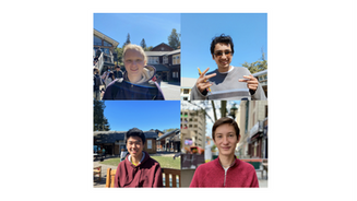 Seniors of CPS: Noa S., Patrick B., Andrew L., Eli S.