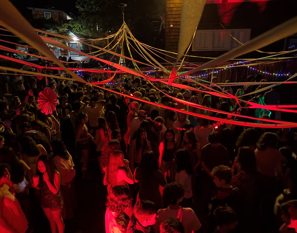 An aerial shot of the dance floor. @spiritonair on Instagram