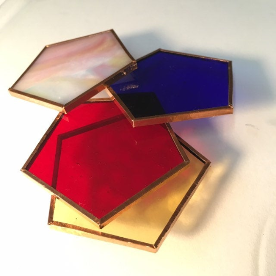 Thumbnail: Pre-foiled Color Pentagons