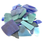 Thumbnail: Blue Tumbled Glass